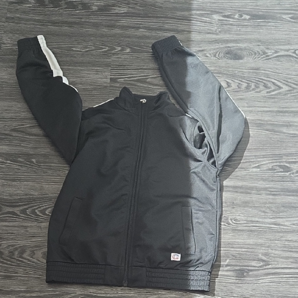 Girl's Black Cheer Jacket